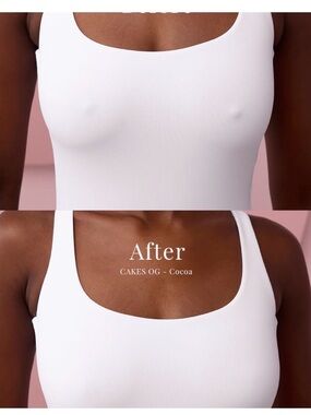 Cake non-Adhesive Silicone Nipple Covers in Brown